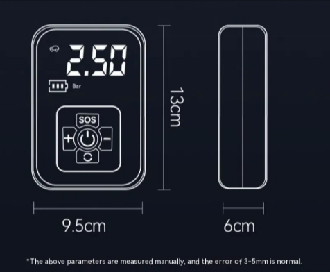 Rapid-Fill Portable Tire Inflator