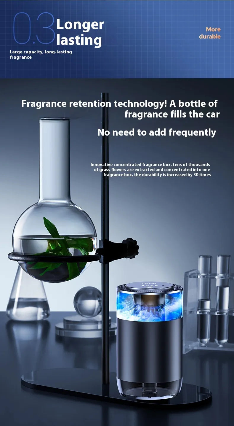 Car Aromatherapy Diffuser Cloud Mist Air Freshener