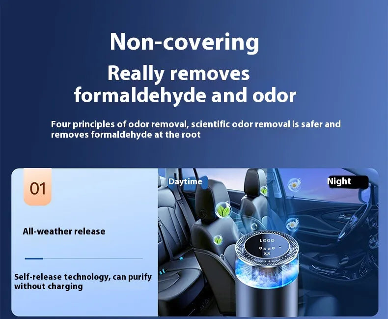 Car Aromatherapy Diffuser Cloud Mist Air Freshener