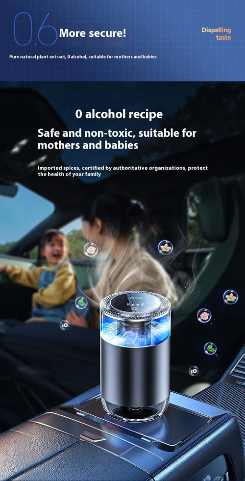 Car Aromatherapy Diffuser Cloud Mist Air Freshener